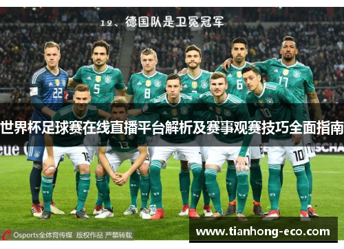世界杯足球赛在线直播平台解析及赛事观赛技巧全面指南 世界杯足球赛在线直播平台解析及赛事观赛技巧全面指南